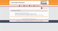Desktop Screenshot of franceballonpub.us-ca.primiweb.com