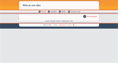Desktop Screenshot of mille-idee.49.primiweb.com