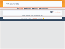 Tablet Screenshot of mille-idee.49.primiweb.com