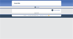 Desktop Screenshot of clubepa.49.primiweb.com